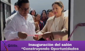 Inauguración del Salón “Construyendo Oportunidades”
