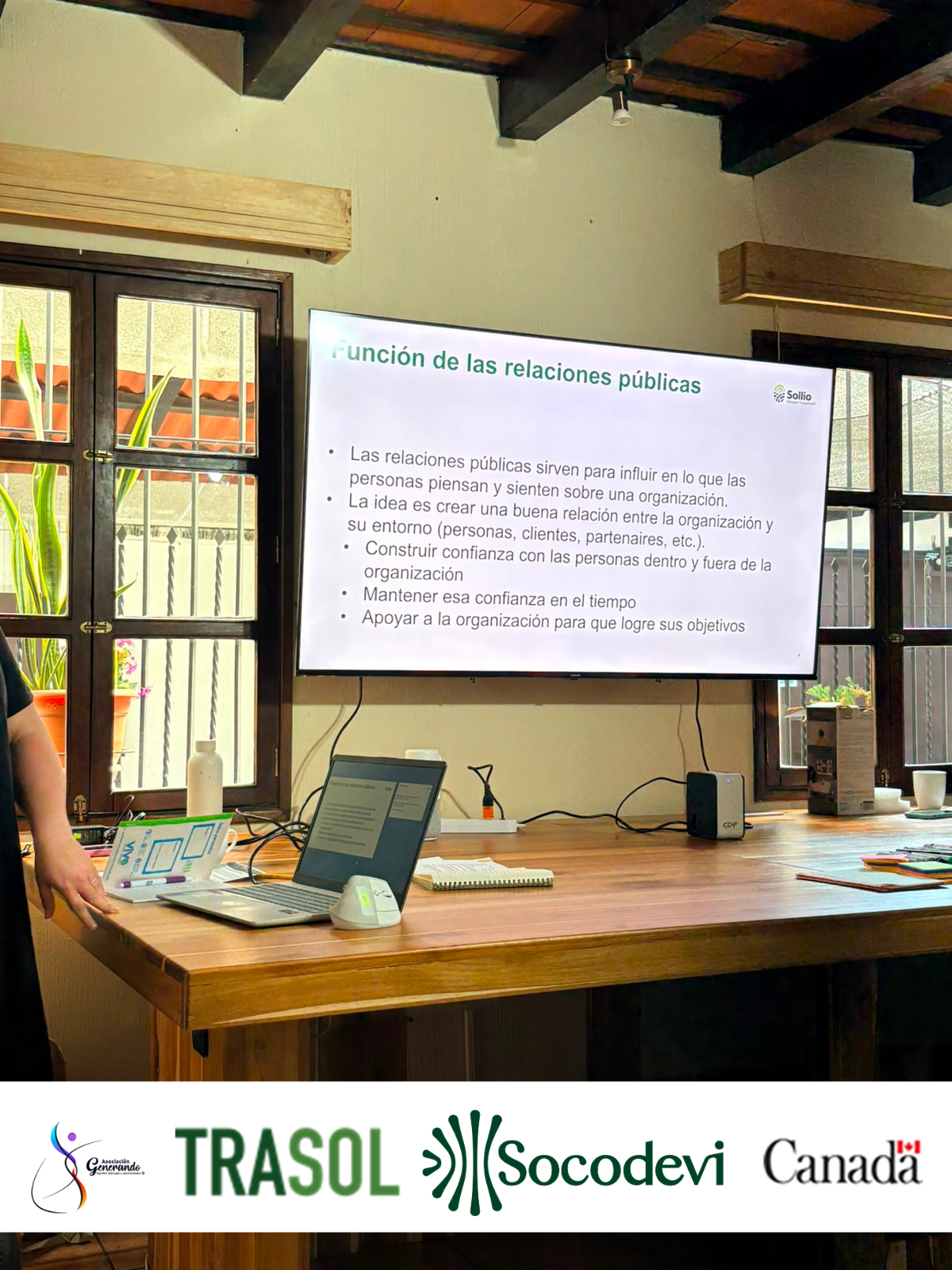 Participantes del Taller de Comunicación